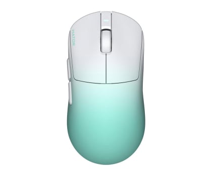 Myszka bezprzewodowa HATOR Quasar 3 Ultima 8k (white-mint)